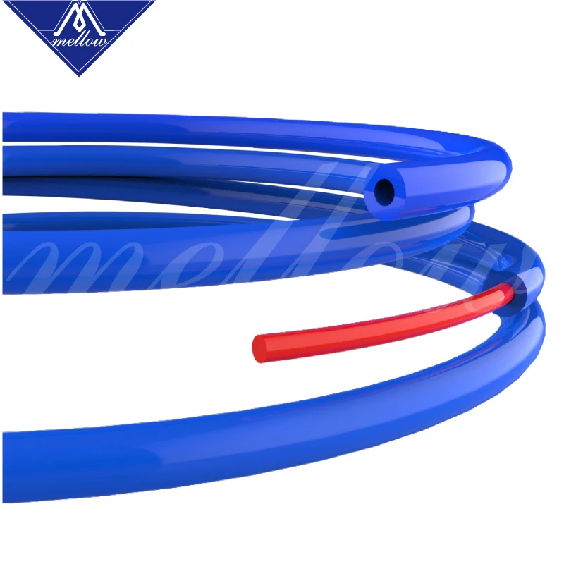 PTFE тефлоновая дальняя Подающая трубка для 1,75 мм/3,0 мм нити tl-фидера ender 3 prusa i3 Bowden hotend экструдер части 3d принтера