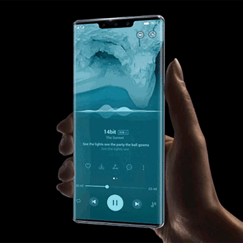 HUAWEI mate 30 Pro 5G мобильный телефон 6,53 дюймов Kirin 990 5G Android 10 Встроенный датчик жестов Google play 5G версия