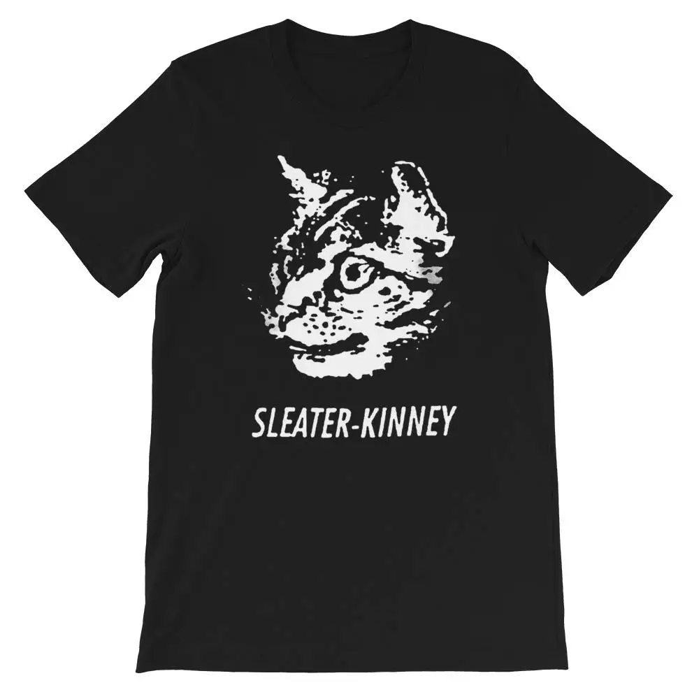 Футболка Sleater-Kinney с изображением рок-группы Janet Carrie Corin Laura Graphic Подарочная Мужская
