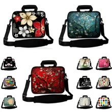 Красочный блокнот ручка портфель 10 12 13 14 15 17 15,4 15,6 дюймов ноутбук плечевой ремень сумка чехол для Macbook Air Pro