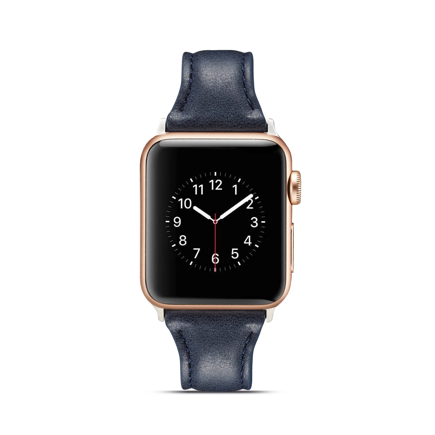 Новейшая модель; кожаный ремешок для наручных часов Apple Watch, версии 5/4/3/2/1 для наручных часов IWatch, ремешок 42 мм, 38 мм, 40 мм 44 Спортивный Браслет замена