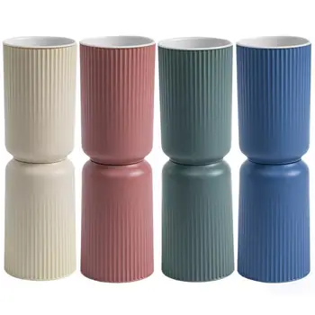 

Magnetic Suction Cup Wall-Mounted Toothbrush Rack Brushing Cup Wash Cup Simple Household Couple Suit Bathroom Accessory