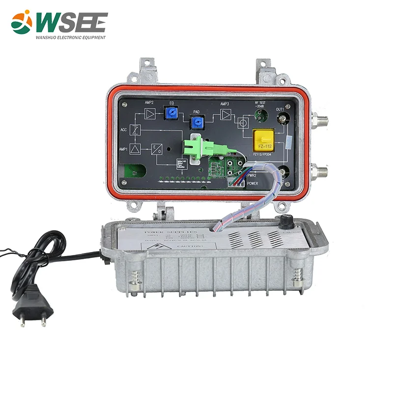 WSEE AGC-303 двусторонний выходной порт уличный оптический приемник для продвижения |