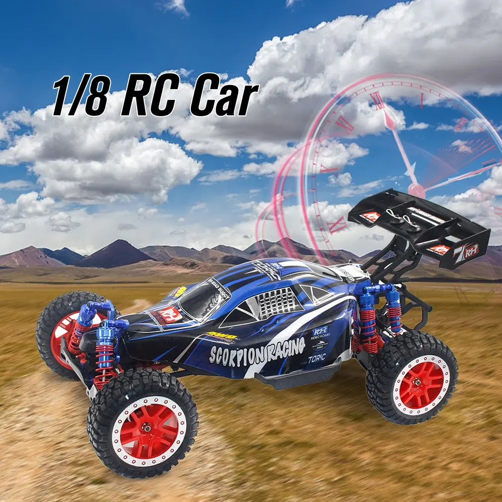 8055 1:8 4WD матовый RC Гусеничный автомобиль грузовик 2,4G пульт дистанционного управления внедорожный большой ножной автомобиль модель RTR игрушка для детей подарок