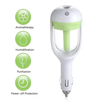 

Air Purifier 50ml 12V Car Steam Humidifier Air Humidifier Aroma Multicolor Essential Oil Diffuser Portable Mist Maker Fogger