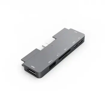 

Seven-In-One Type-C Docking Station Notebook Multi-Function Hub Compatible With For Ipad Pro Docking Station