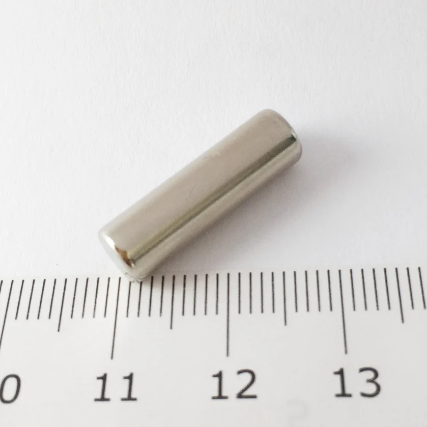 Постоянный магнит 10 шт. dia6x20mm Неодимовый магнитный редкоземельный цилиндр Магнитный материал круглый диск N35 20 шт./лот
