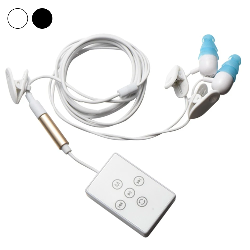 Sports Clip On MP3 Player 4GB Waterproof FM Radio W Headphone For Swimming Waterproof MP3 Swimming Mp3 Running Mp3
