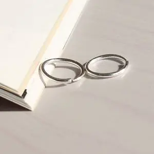 1 Pair Multi-purpose Round Nose Lips Ring Women Fashion Jewelry Unique Small Thin Earrings Endless Hot Sale