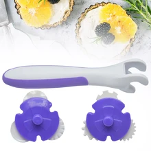 Инструменты для выпечки DIY Пирог пицца помадка торт формы для выпечки ломтики кондитерский решетчатый резец домашняя кухня пластиковые колеса ролик тиснение ремесло