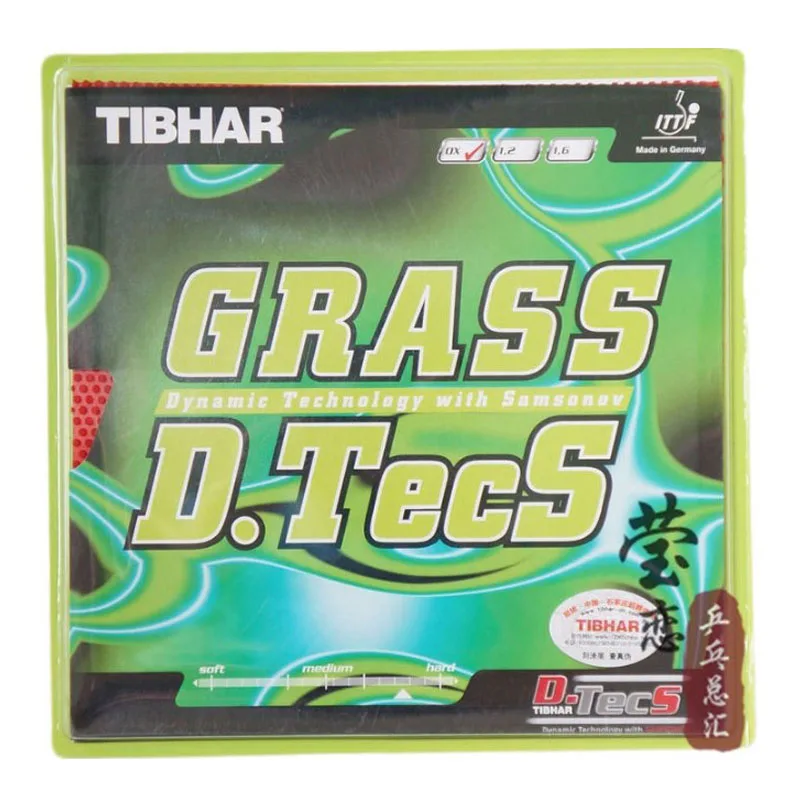 

Ракетки Tibhar GRASS D.TECS для настольного тенниса, резиновые и резиновые ракетки без губки, спортивные ракетки для настольного тенниса