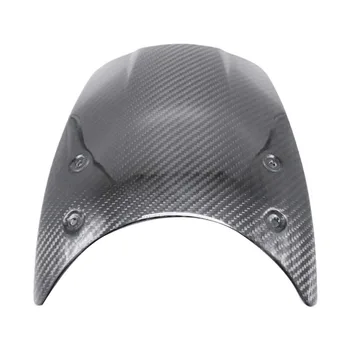 

Universal Black Motorcycle Windshield 5-7 Inch for Motorcycles Mount for HONDA Yamaha KTM