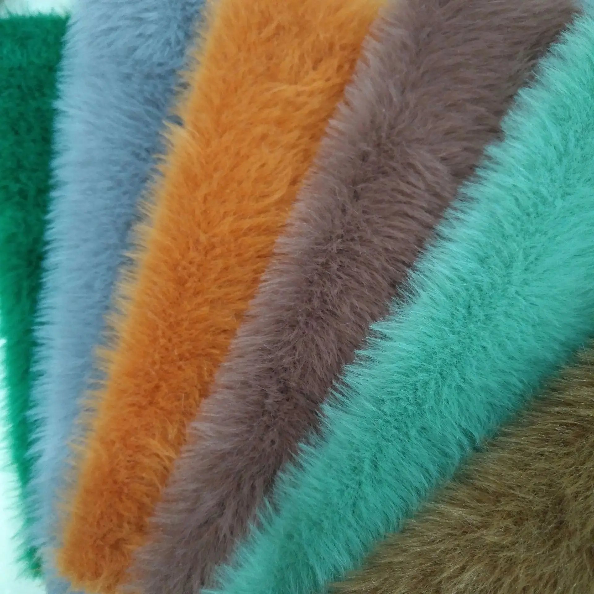 

Snow velvet fur fabric imitation velvet autumn and winter collar cap apparel fabric plush
