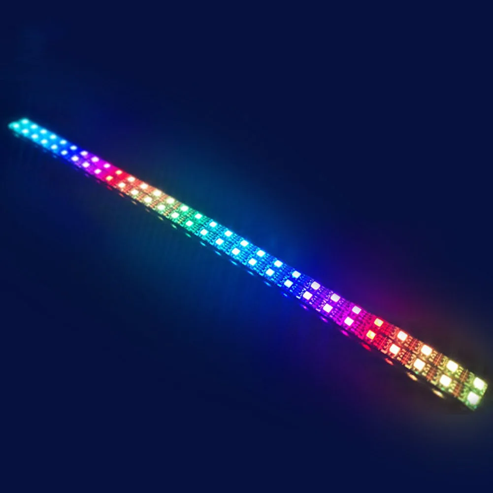 Радужные огни RGB регулируемый цветной вентилятор охлаждения 120 мм светодиодный ПК компьютер бесшумный чехол контроллер вентилятора VH99 - Цвет лезвия: choice 2