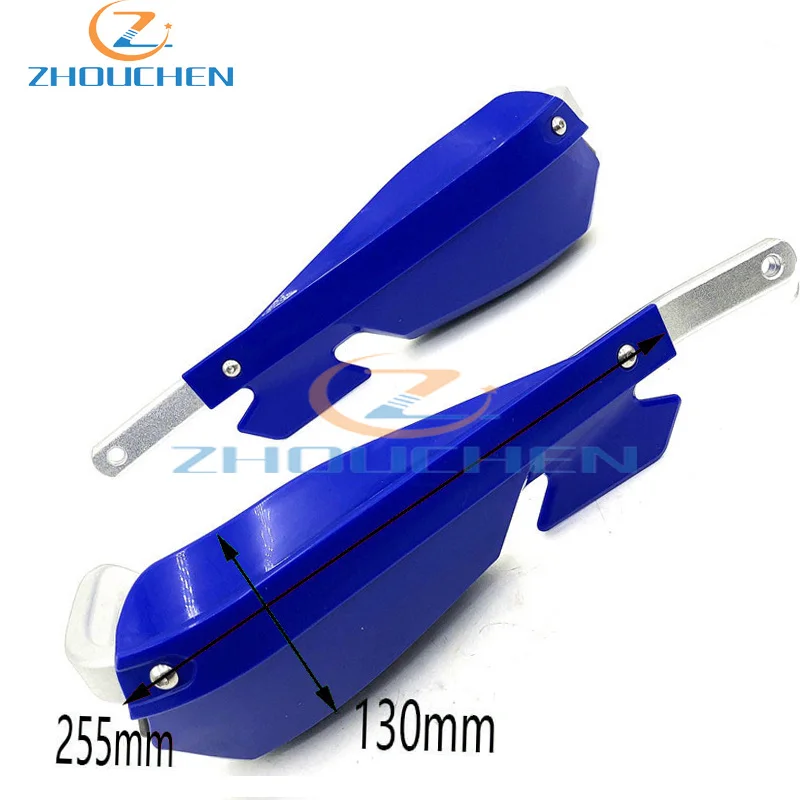 Белый 1-1/" Руль Handguards Dirt Bike MX ручные щитки для XR CRF WR DRZ 28,6 мм щётка мотоциклетная Броня рукавицы