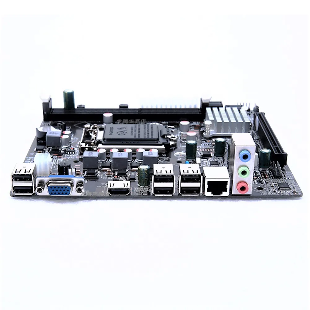 Новейший процессор Intel H61 разъем LGA 1155 Материнская плата mикро ATX 16 Гб 2 DDR3 1600 1333 1066 для Ксеон i3 i5 i7 LGA1155 CPiU материнская плата