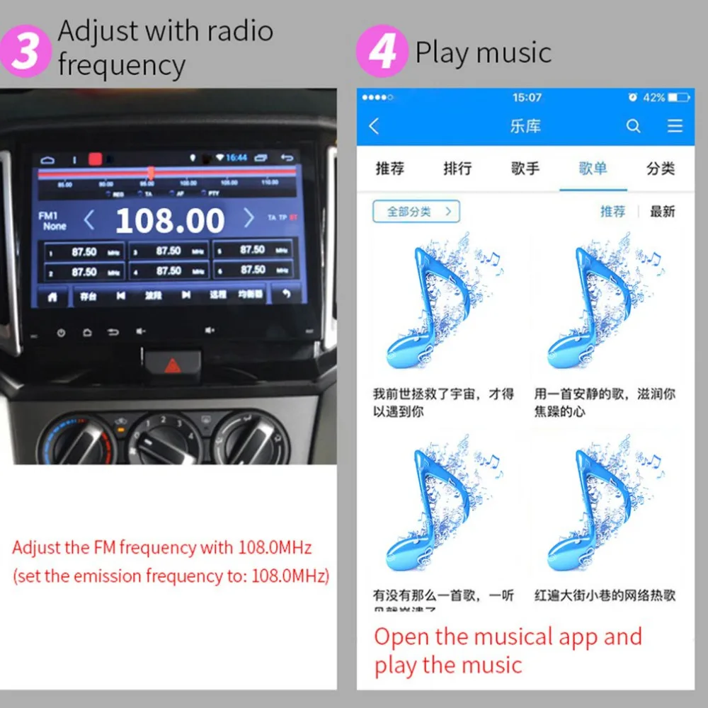 HSC YC37 Dual USB 3.1A автомобильное зарядное устройство Bluetooth MP3-плеер Быстрая зарядка поддержка для tf-карты u-диск смарт-зарядка сильная совместимость