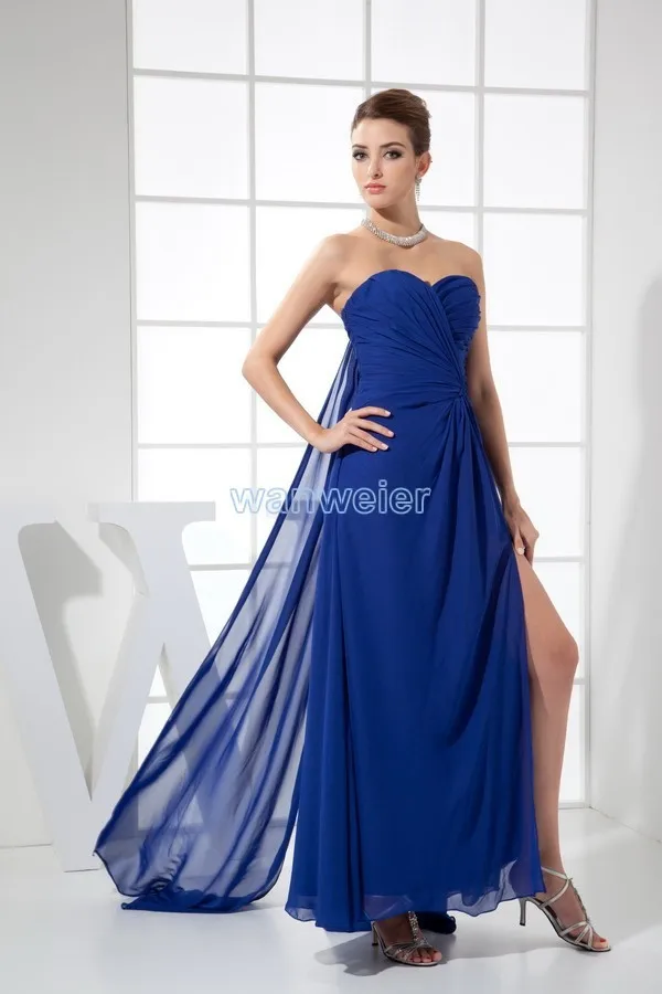 Милое синее шифоновое длинное платье vestido de noiva официальное платье кораллового цвета на заказ сексуальное шифоновое женское платье подружки невесты