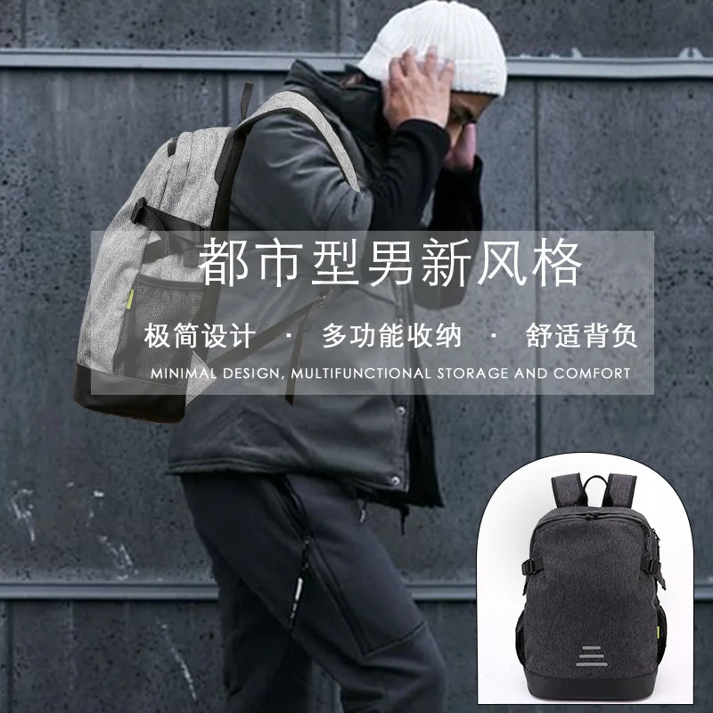 

Tu guan Multi-functional Large-capacity Backpack Men's Travel Bag Light Fitness Canvas USB Charging Training Sports Shoulder