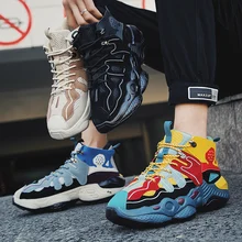 Мужская баскетбольная обувь с высоким берцем, баскетбольные кроссовки для хип-хопа, уличных танцев, баскетбольные кроссовки, мужские спортивные кроссовки, баскетбольные кроссовки, Homme