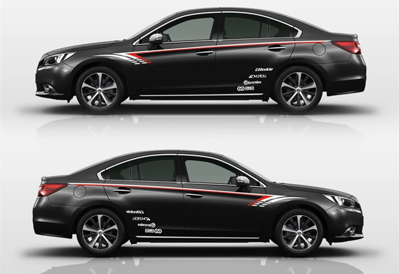Стайлинга автомобилей спортивный автомобиль стикер для Subaru Legacy зрение Mark Levinson тела спортивные наклейки на авто наклейки