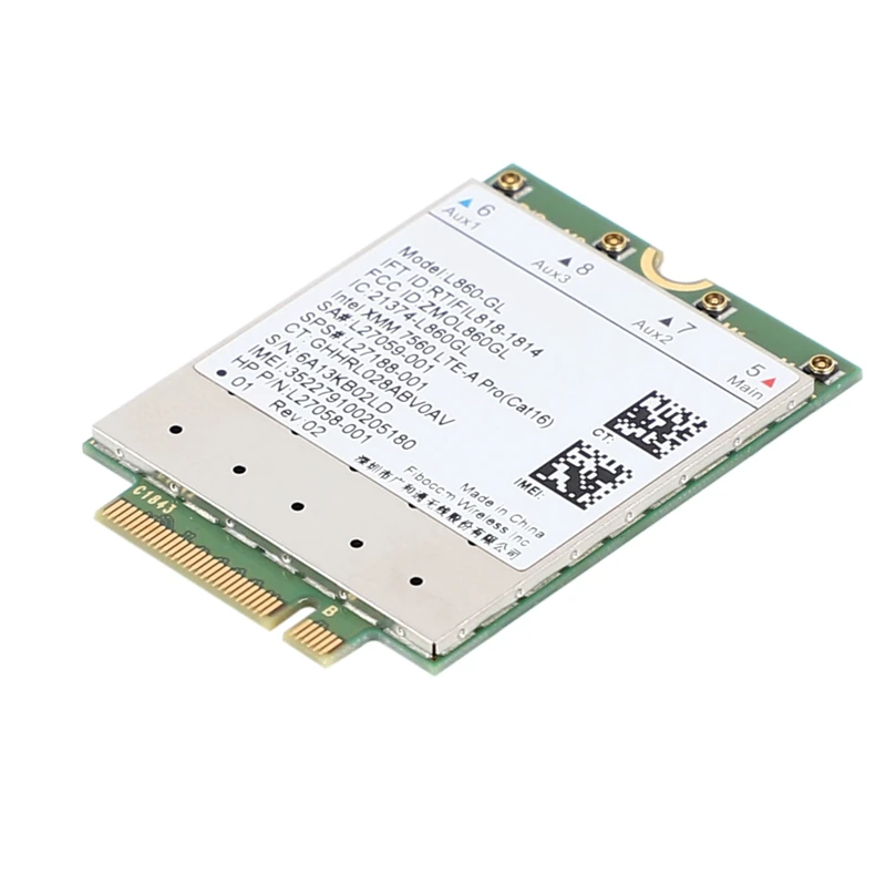 Fibocom L860-gl 4g Lte Módulo Sps L27188001 4g Cartão para hp Elitebook X360 830 840 850 - Imagem 5