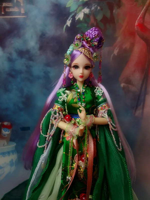 12 &quotтрадиционные китайские куклы игрушки для девочек старинная Коллекционная