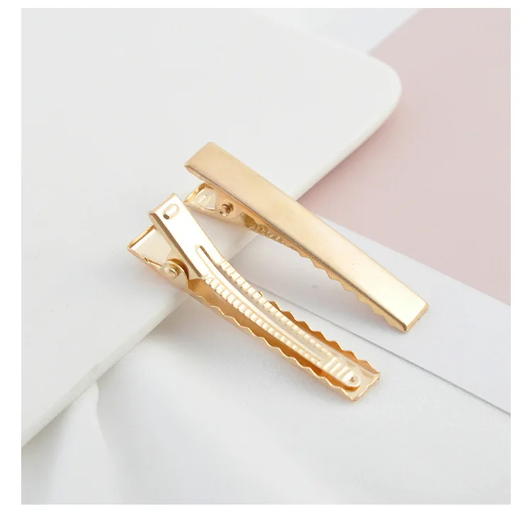 Тонкие металлические заколки для волос золотистые шпильки DIY аксессуары девочек