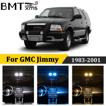

BMTxms Canbus Car LED Interior Map Dome Light License Plate Lamp Kit For GMC Jimmy 1983-2001 Auto Accessories