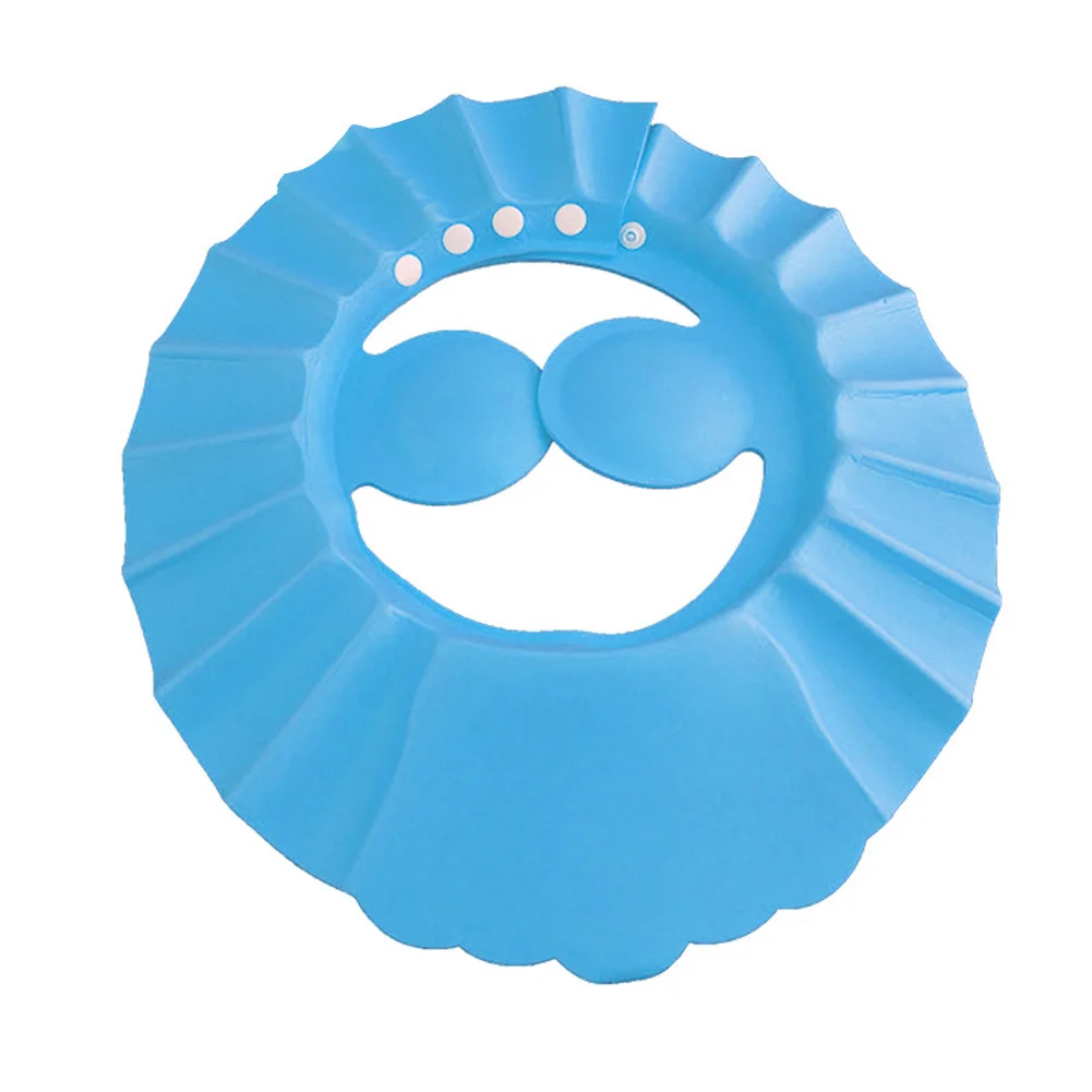 

Hot Sale Soft Adjustable Baby Shampoo Bath Shower Cap Shampooing For Kids Head To Baby Shower Hat Child Bathing Cap Bath Visor