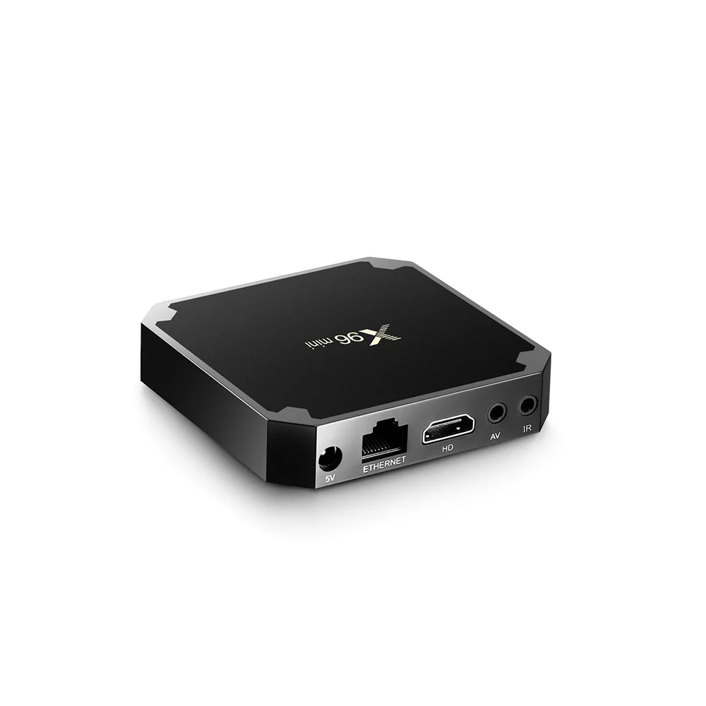 X96mini Android 7,1X96 Мини Смарт ТВ приставка S905W четырехъядерный процессор поддержка 2,4G беспроводной wifi приставка - Цвет: 1G 8G