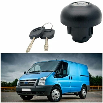 

Tank Cover Anti Theft Tools Accessories Replacement Auto With Keys Locking Fuel Cap Car Gas 1715043 Petrol For Ford Transit MK7