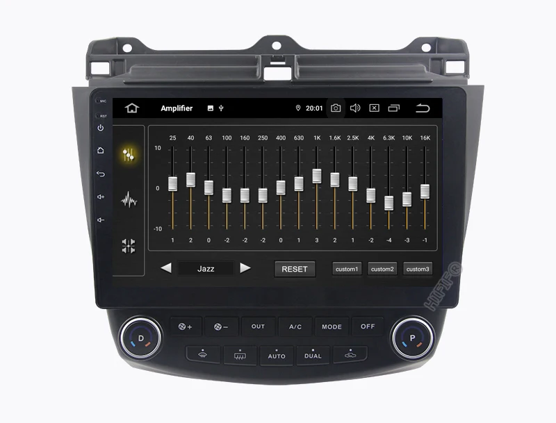 Sale Android 9.0 Headunit Car Stereo Sat Navi For honda Accord 7 2003-2007 accord7 GPS Navi Radio Bluetooth Steering Wheel Control 9