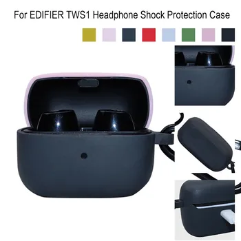 

Silicone Earphone Anti-Shock Protection Sleeve With Hook For Edifier tws1 Atmospheric Business Anti-shock #20