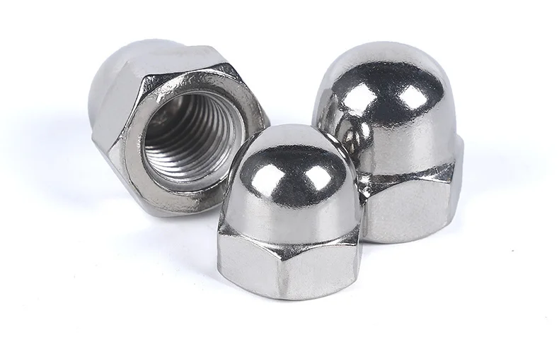 5/50pcs Acorn Cap Nut M3 M4 M5 M6 M8 M10 M12 M14 M16 M18 Stainless Steel Decorative Cap Nuts Caps Covers DIN1587