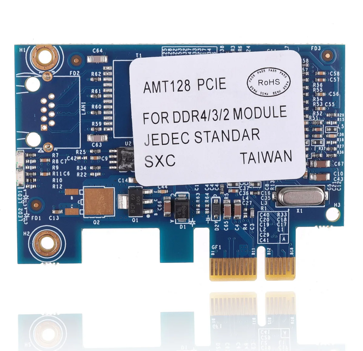 DDR4 DDR3 DDR2 Ram Boot Memory Test Tools Card AMT128 Pci-E Professional Analyzer Repair Memory MODULE Maintenance tester