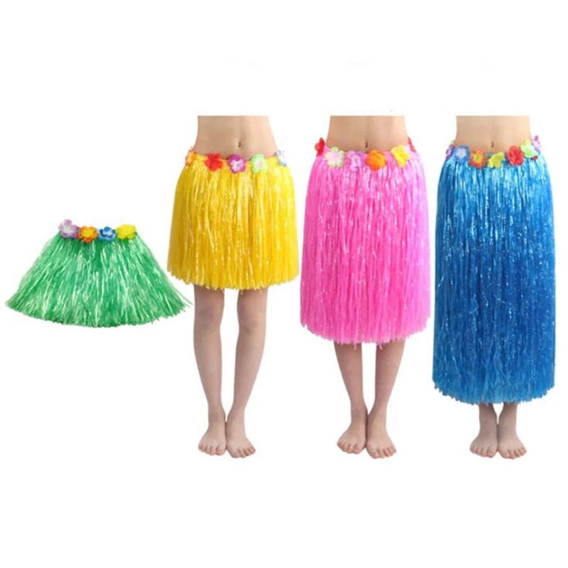 40 см 60 тропическая Гавайская Юбка Luau Hula юбка с травой для свадебной вечеринки дня