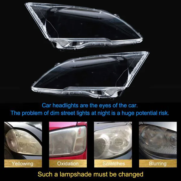 Автомобильная фара стеклянная противотуманная фара крышка фары Крышка для Honda Crv 2007-2011