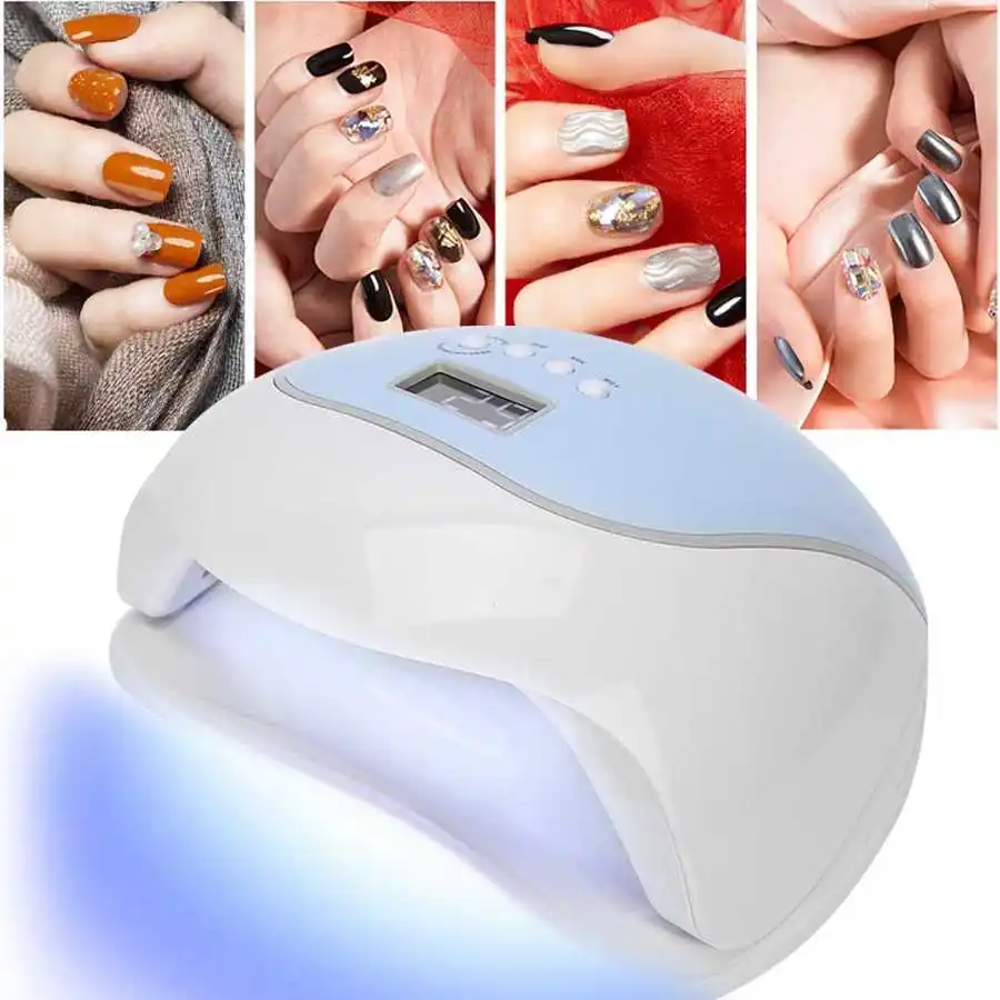 

Nail Dryer 120W Blue Nail Polish Dryer Fast Dry UV Nail Lamp Portable Manicure Curing Machine Nail Lamps