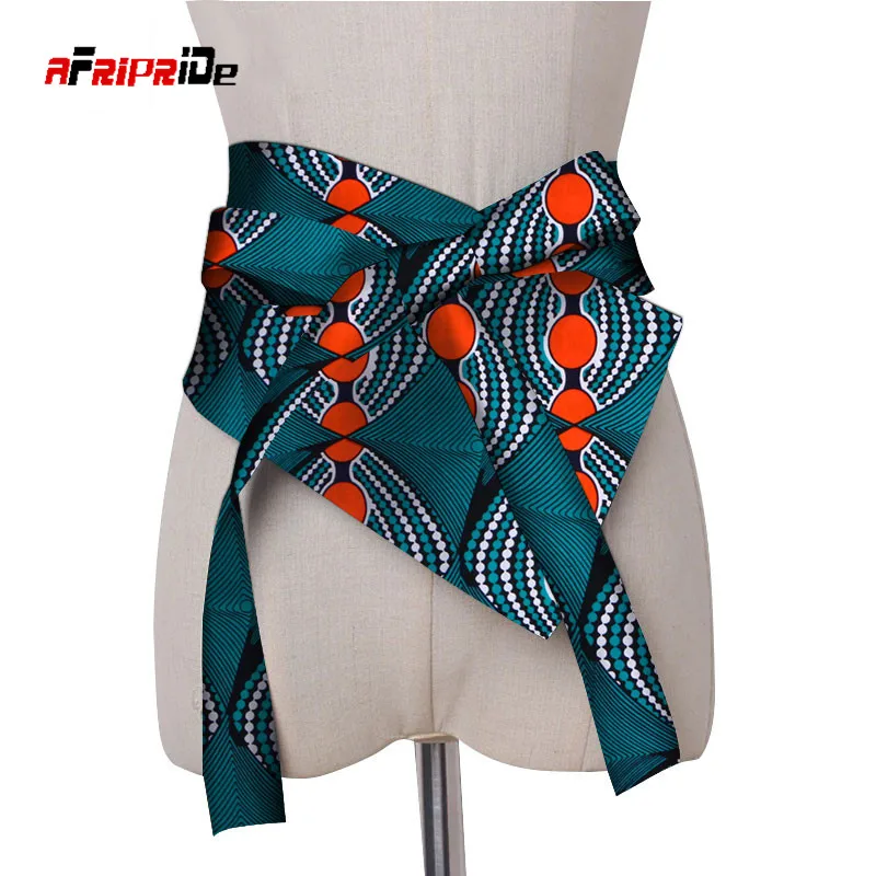 Afripride/женские юбки, африканская леди с высокой талией, короткая юбка трапециевидной формы с лучшим ассиметричным женским украшением, украшение с зажимом SP040 - Цвет: 3