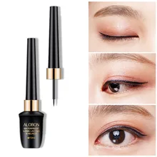 1 шт. профессиональная черная жидкая подводка для глаз Водонепроницаемая Стойкая подводка для глаз подводка Карандаш Гладкий быстрый сухой глаз косметические принадлежности
