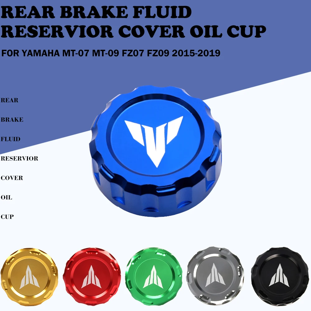 For Yamaha MT-01 MT-03 MT-10 MT-25 TRACER 900 700 GT XSR700 XSR900 2015-2020 Motorcycle Rear Brake Fluid Reservoir Cap Oil Cup | Автомобили