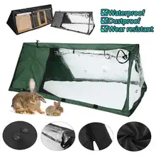 118x45x52 см пылезащитный чехол с кроличьими клетками, водонепроницаемые домашние чехлы из ткани Оксфорд