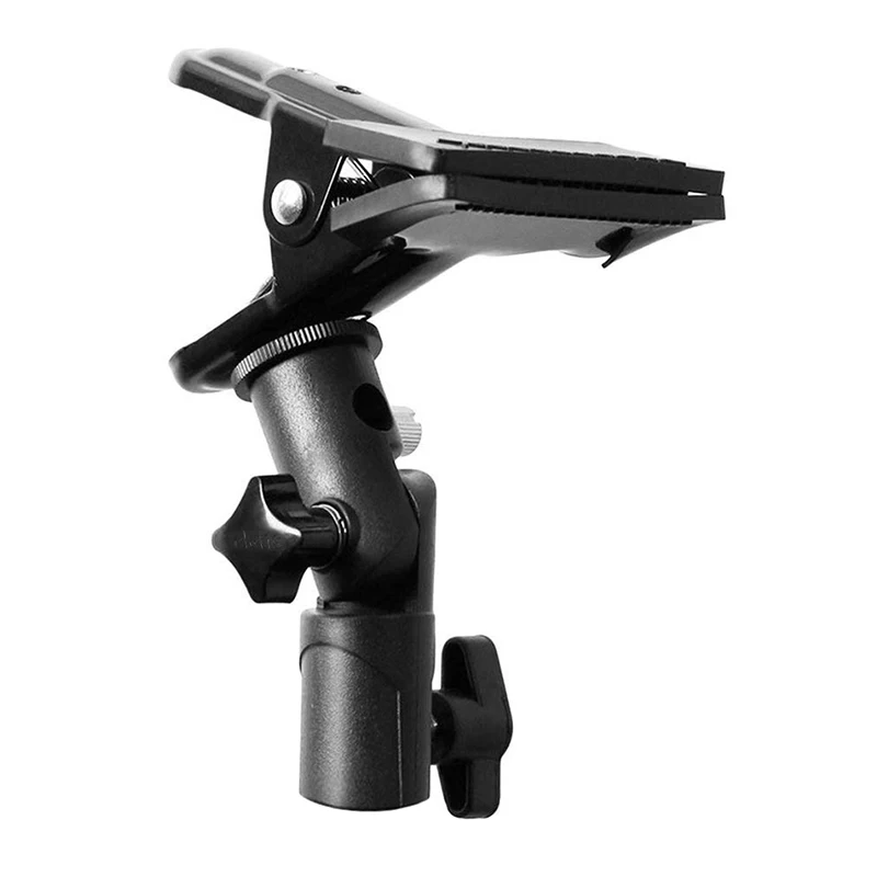 

Reflector Clamp Clip Holder Bracket Stand Adapter Mount for Reflector Light Stand Umbrella Background Photo Studio Accessories