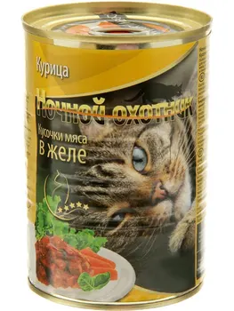 

Night Hunter NIGHT HUNTER for adult cats with chicken in jelly 415 gr