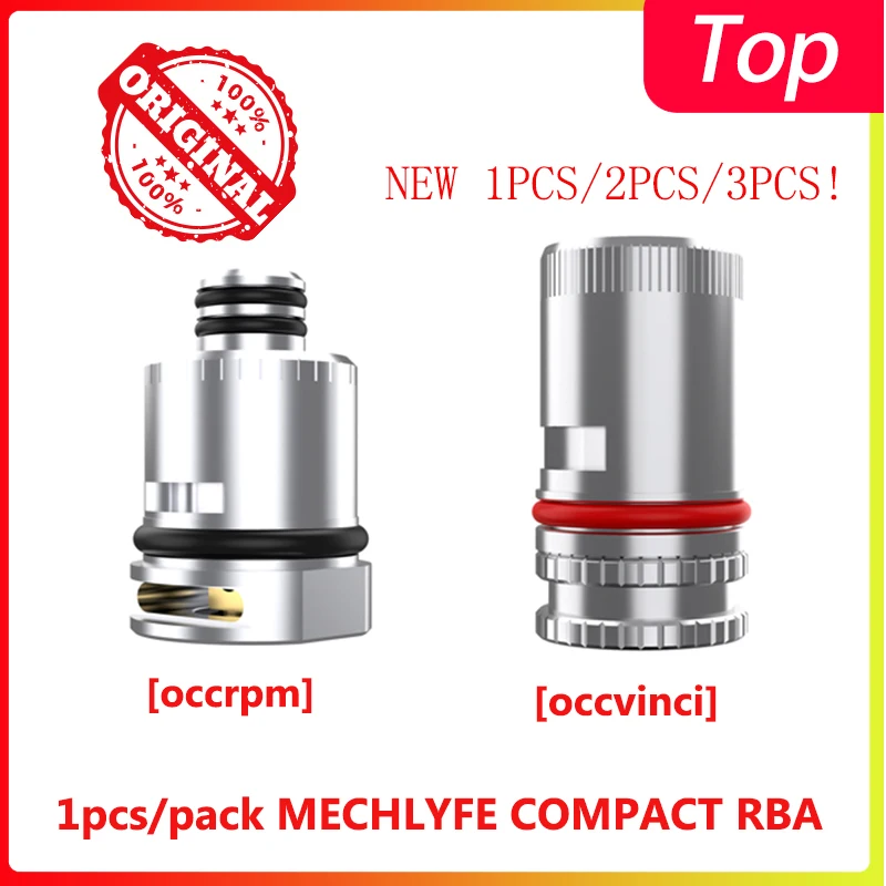 Новейшая электронная сигарета MECHLYFE Compact RBA для rpm pod/vinci x pod Kit катушка комплекта VINCI