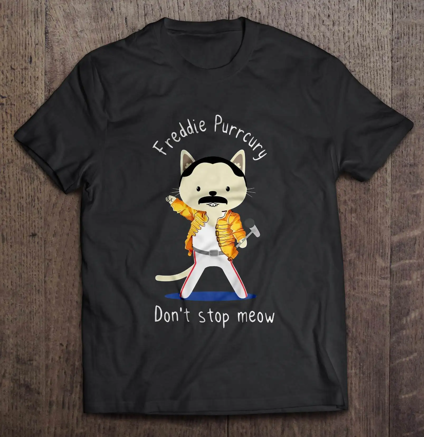 Футболки Freddie Purrcury Don &amp rsquoT Stop Meow Version2 |