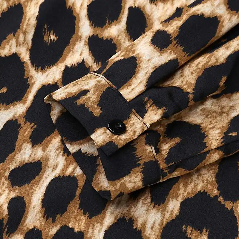 Леопардовое Макси длинное платье VONDA летний сарафан женское праздничное пляжное платье размера плюс богемное Платье женское Повседневное платье