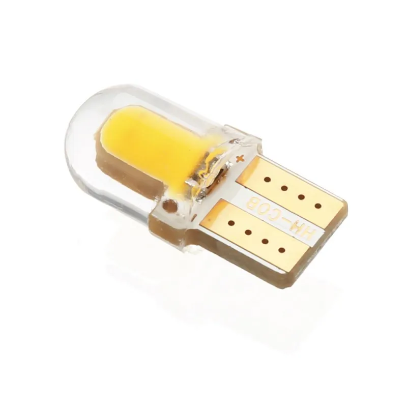 Автомобильные светодиодные лампы T10 LED W5W 194 168 COB 8SMD для парковки габаритные огни с