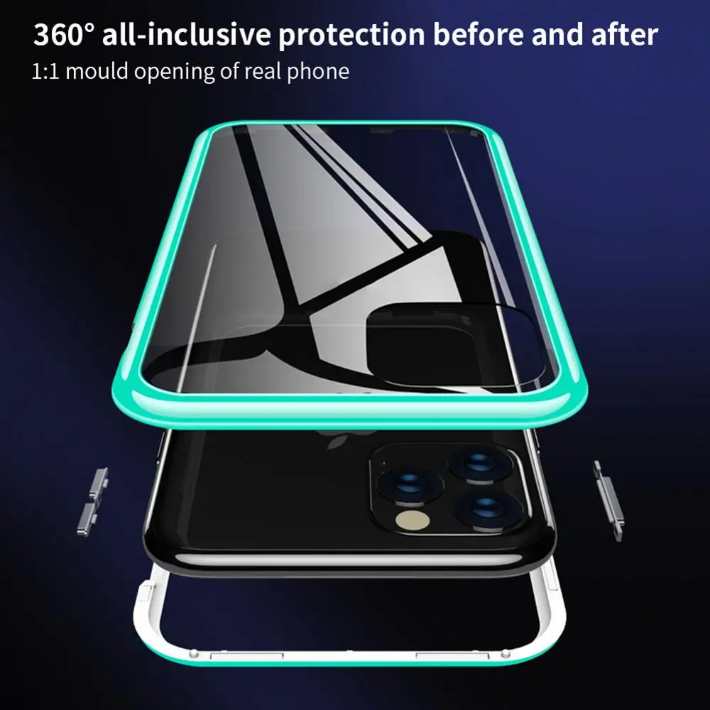 Мобильный телефон защитный чехол с закаленным стеклом PC Рамка Взрывная модель Мобильный чехол для телефона подходит для 11 11 PRO 11 PRO MAX